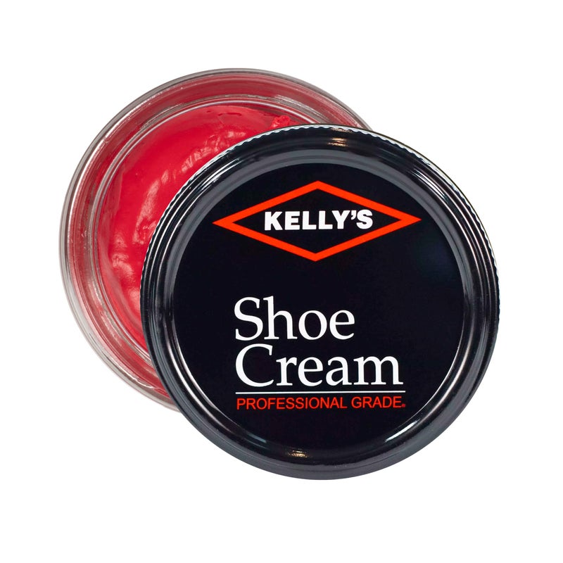 KELLYS Kelly's Red Shoe Polish 1.5 oz - Professional Leather Shoe Cream - Image 2